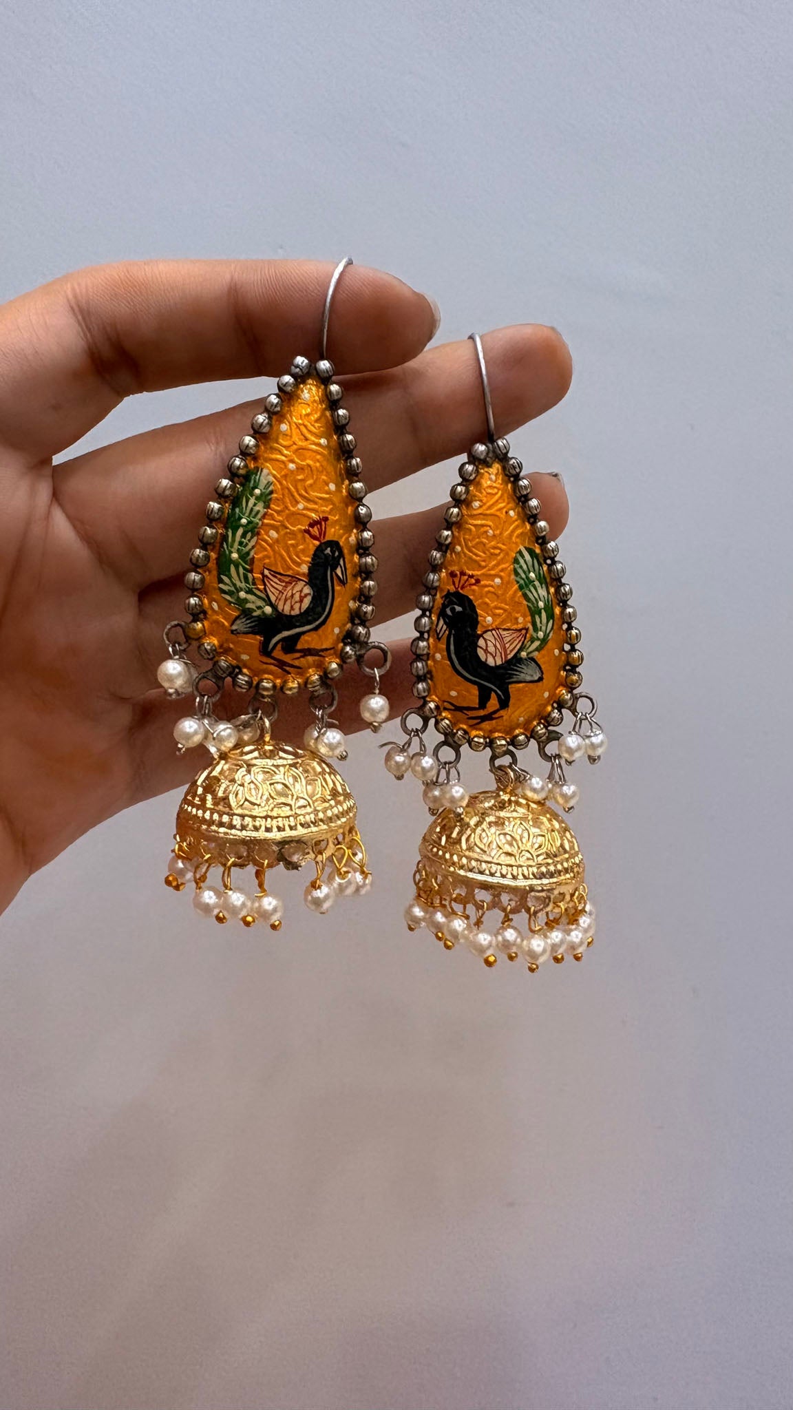 Samira Jhumka- Yellow