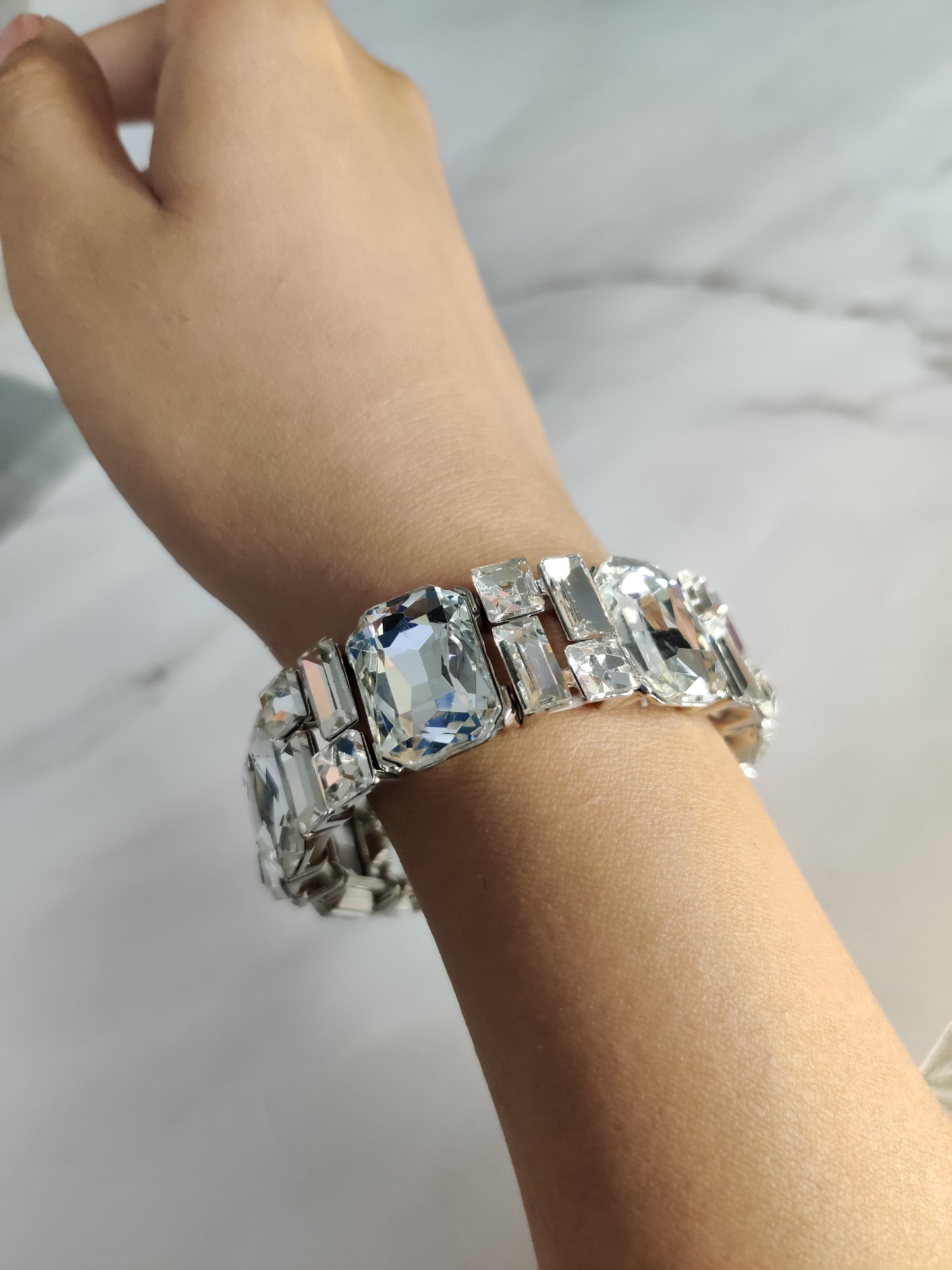 Evaa Bracelet, Silver