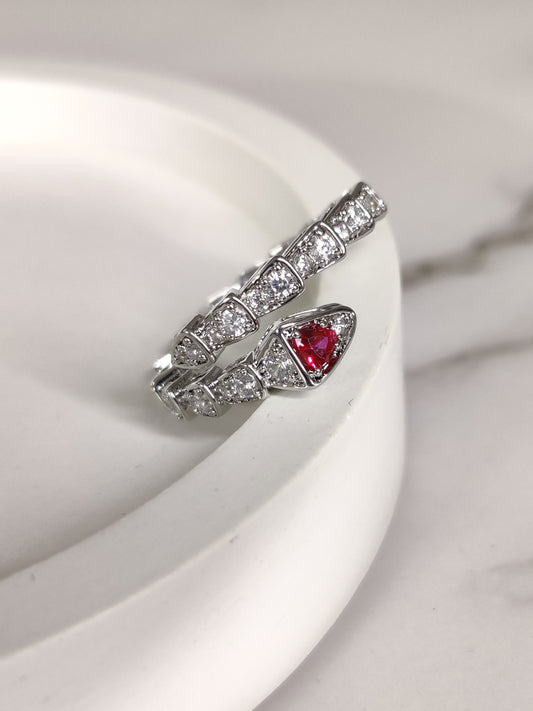 Viper Ring, Silver