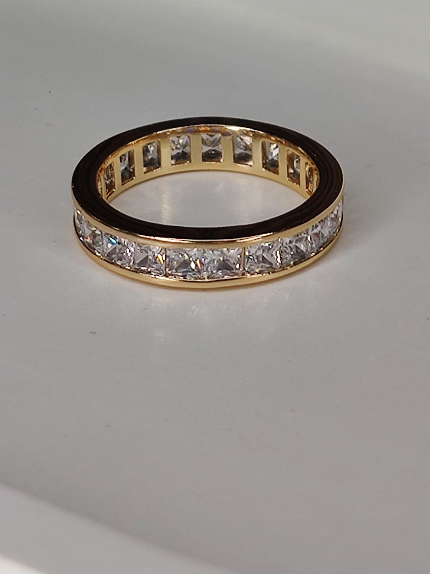 Zircon Band Ring