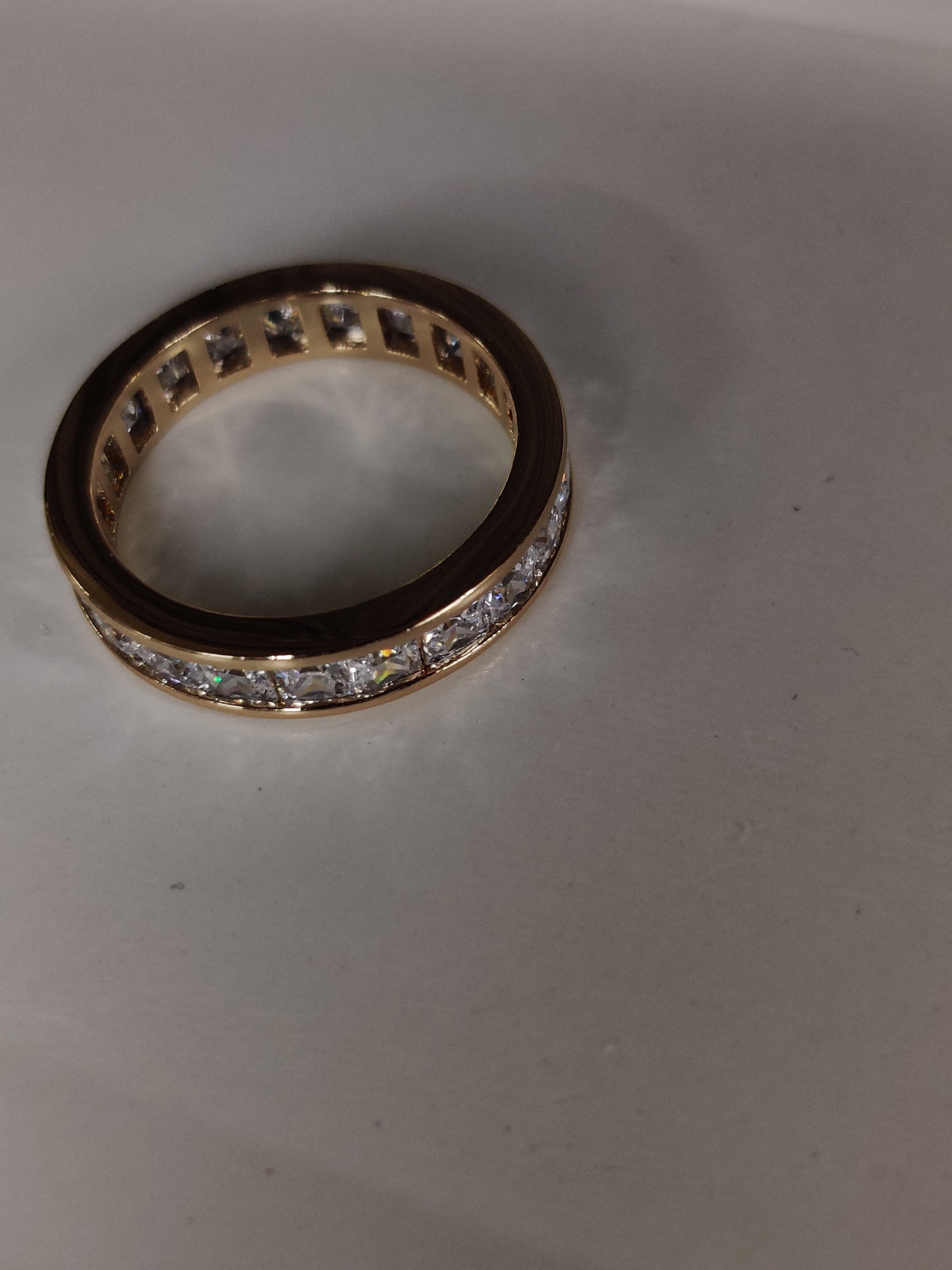 Zircon Band Ring