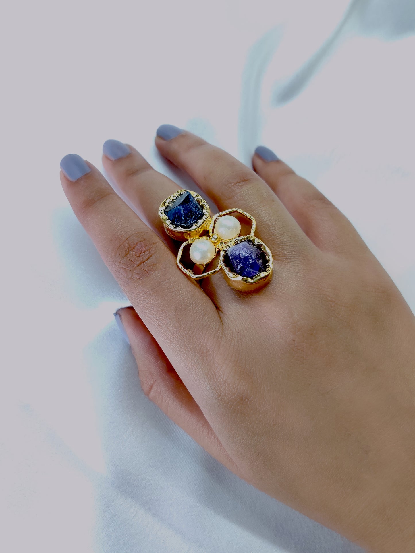 Eight Ring, Dark Amethyst