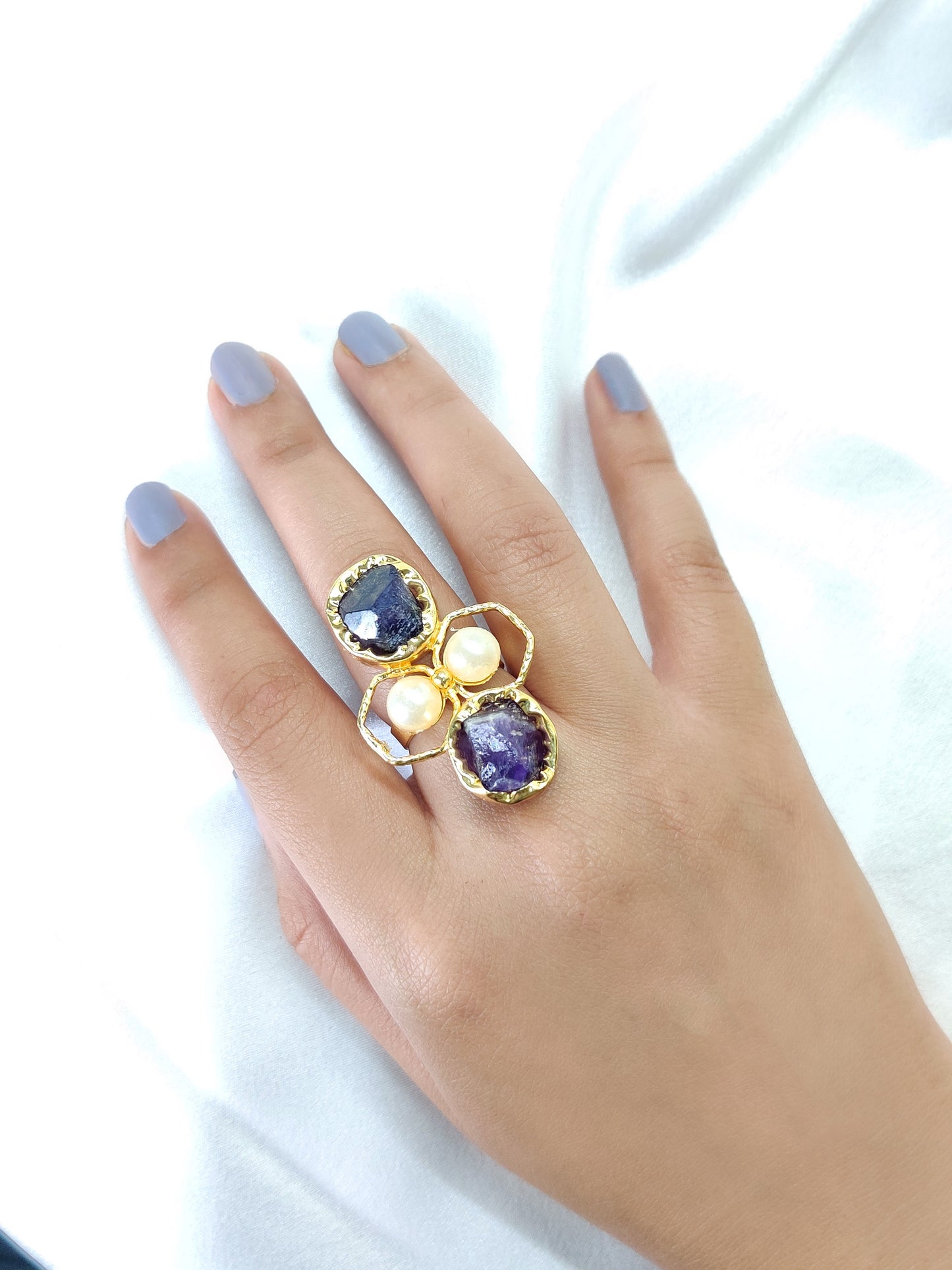 Eight Ring, Dark Amethyst