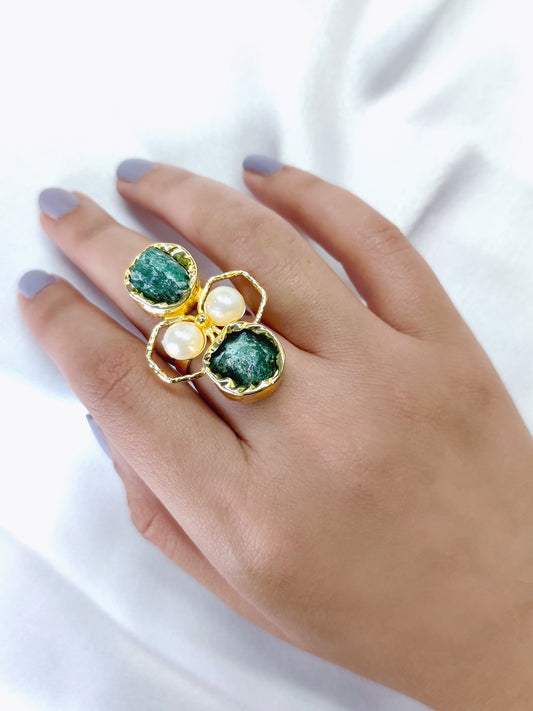 Eight Ring, Emerald