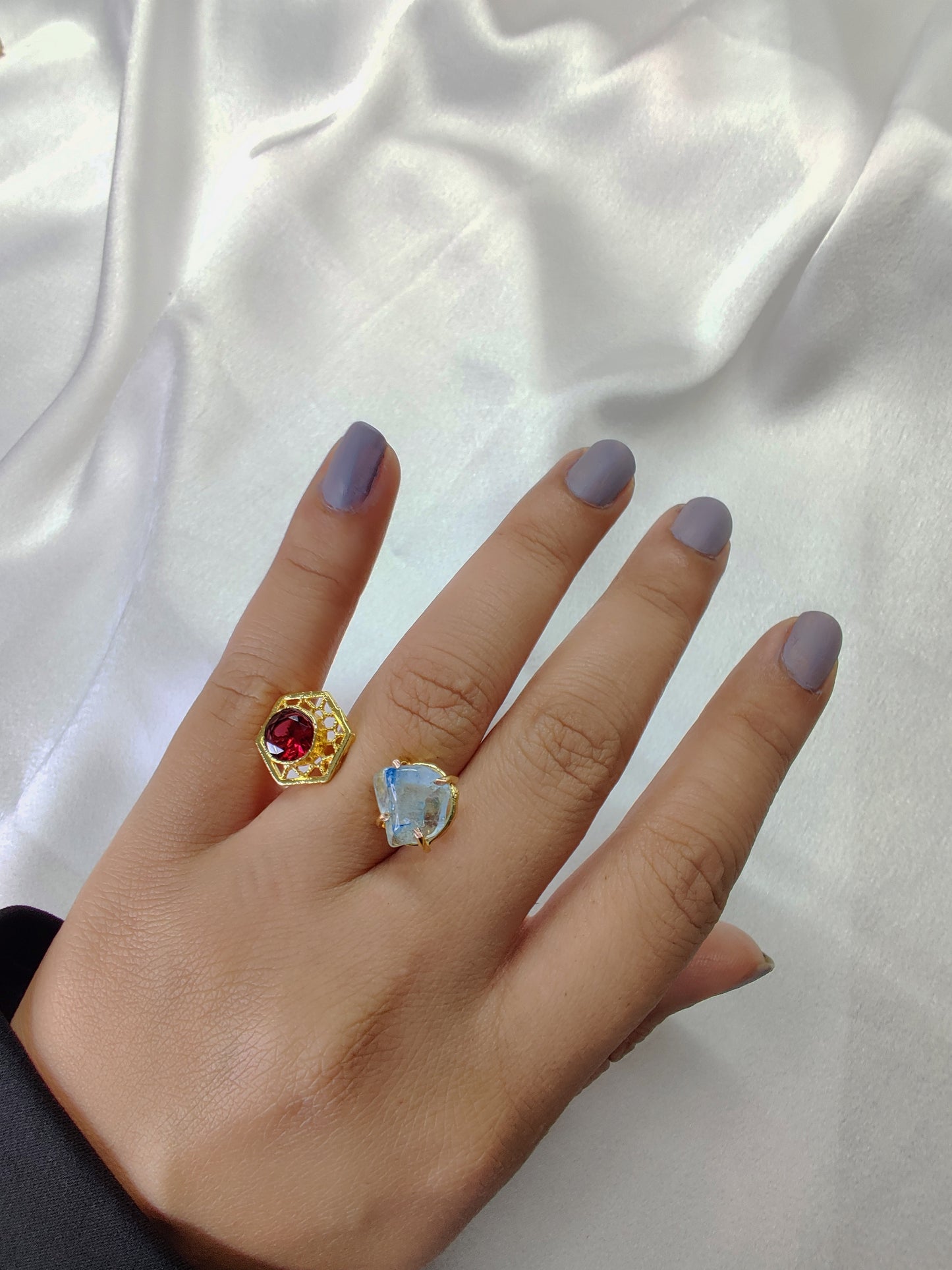 Crisaa Ring, Aqua