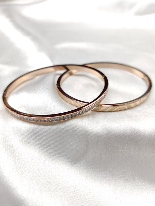Stones Bracelet-Rose Gold
