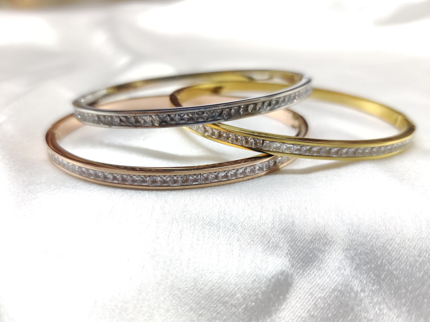Stones Bracelet-Silver