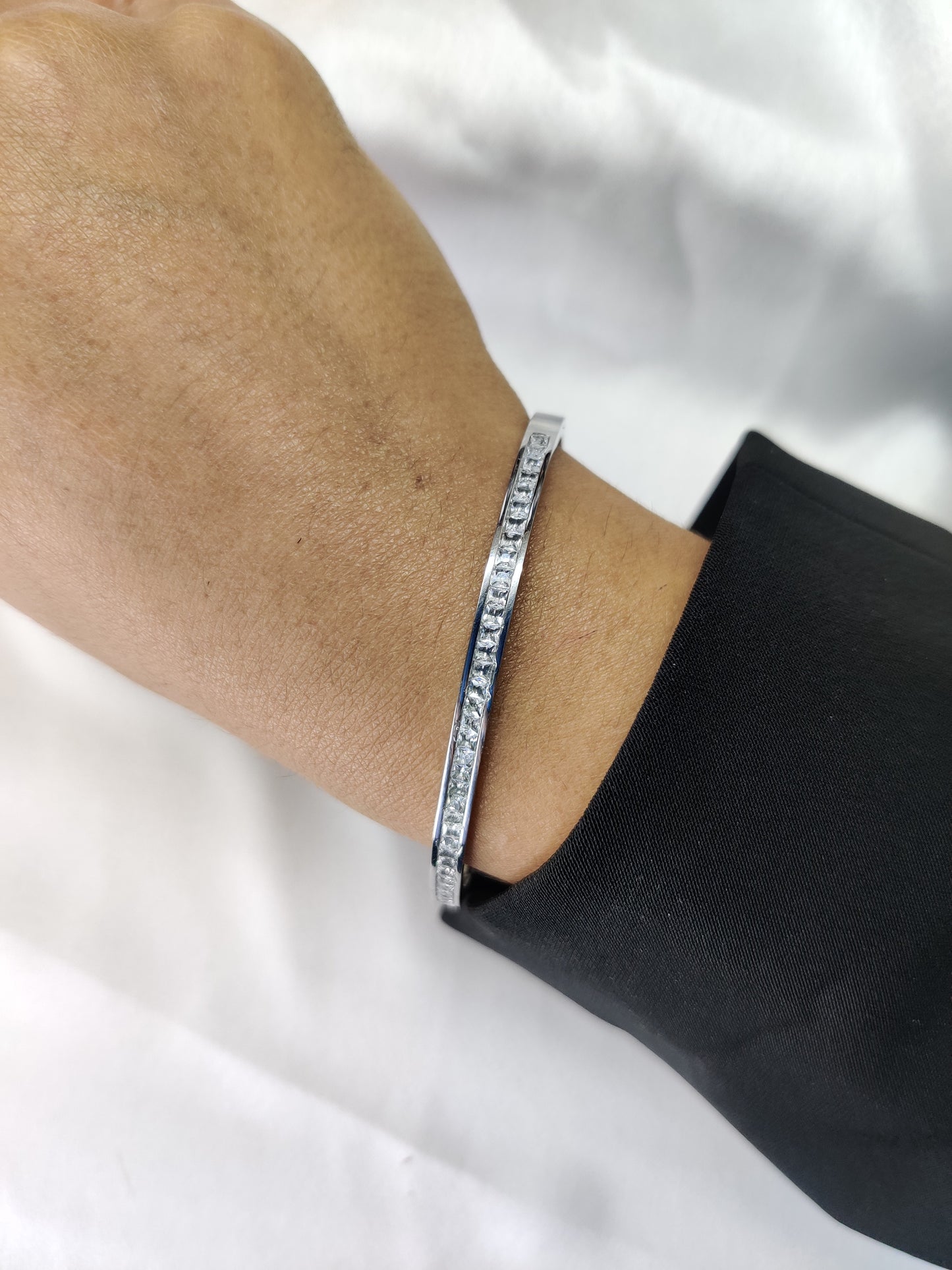 Stones Bracelet-Silver