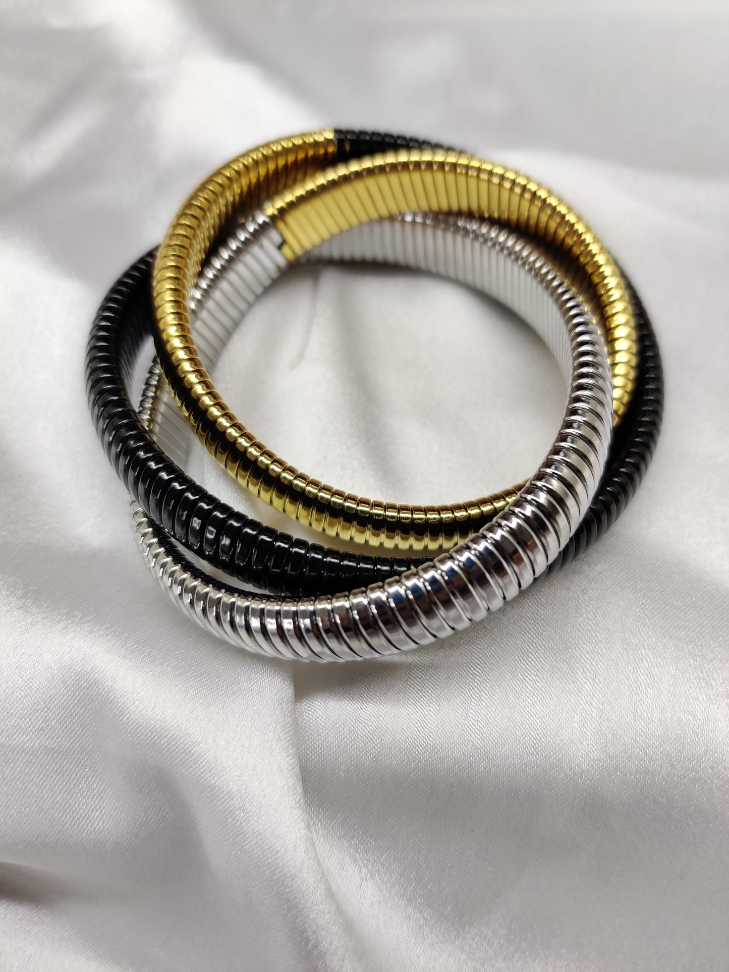 Triple Band Bracelet -Multi