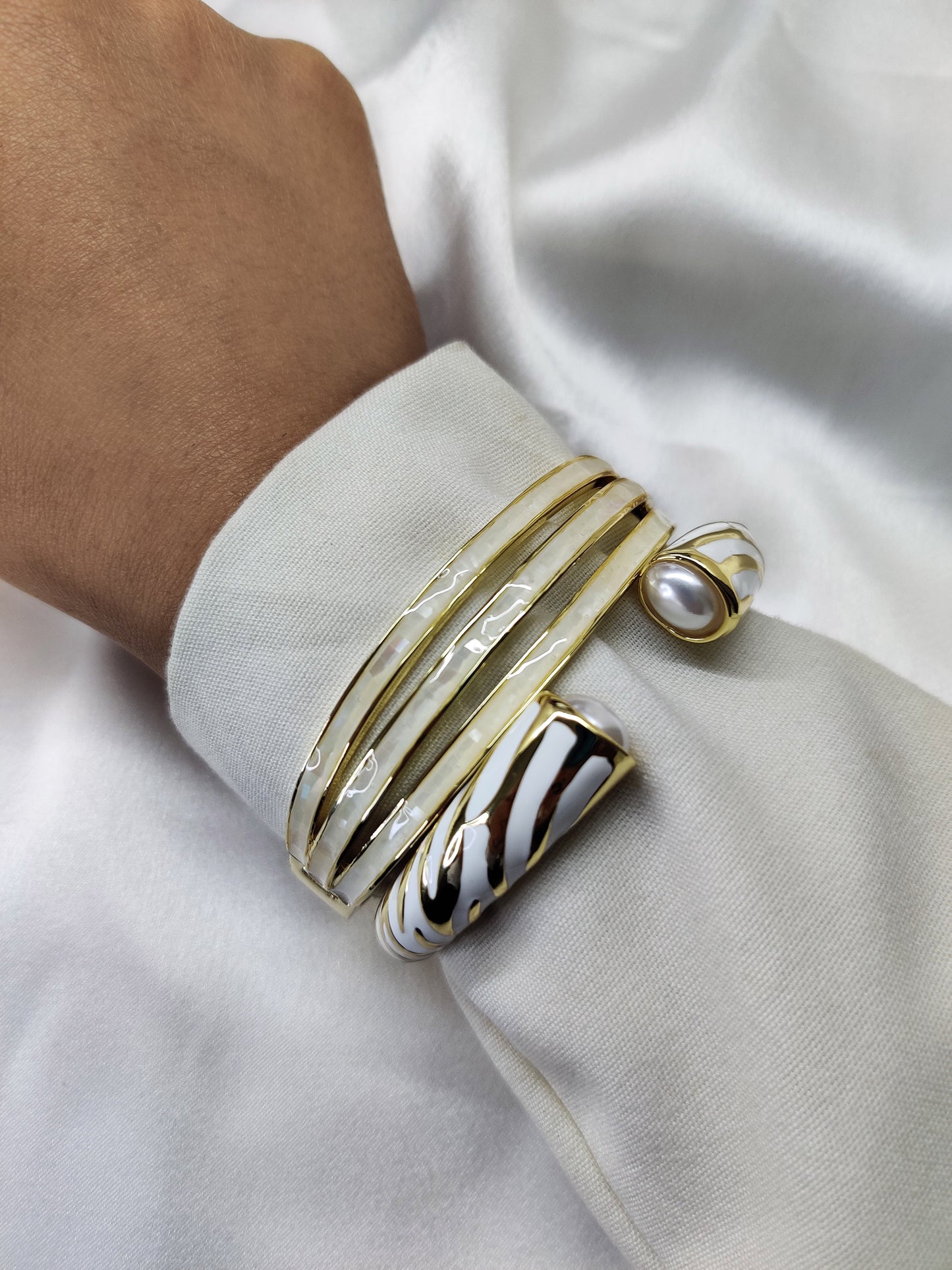 Pearl Cuff Bracelet