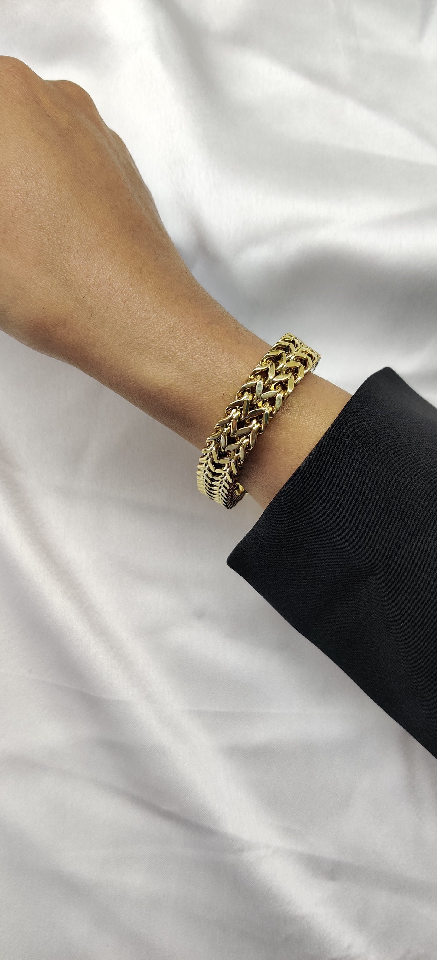 Double Link Bracelet-Gold