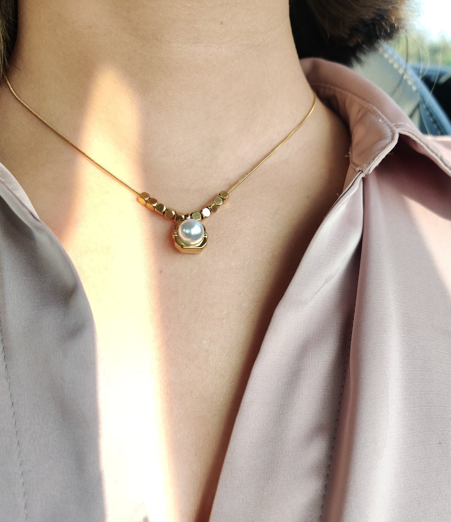 Beads Pendant Necklace