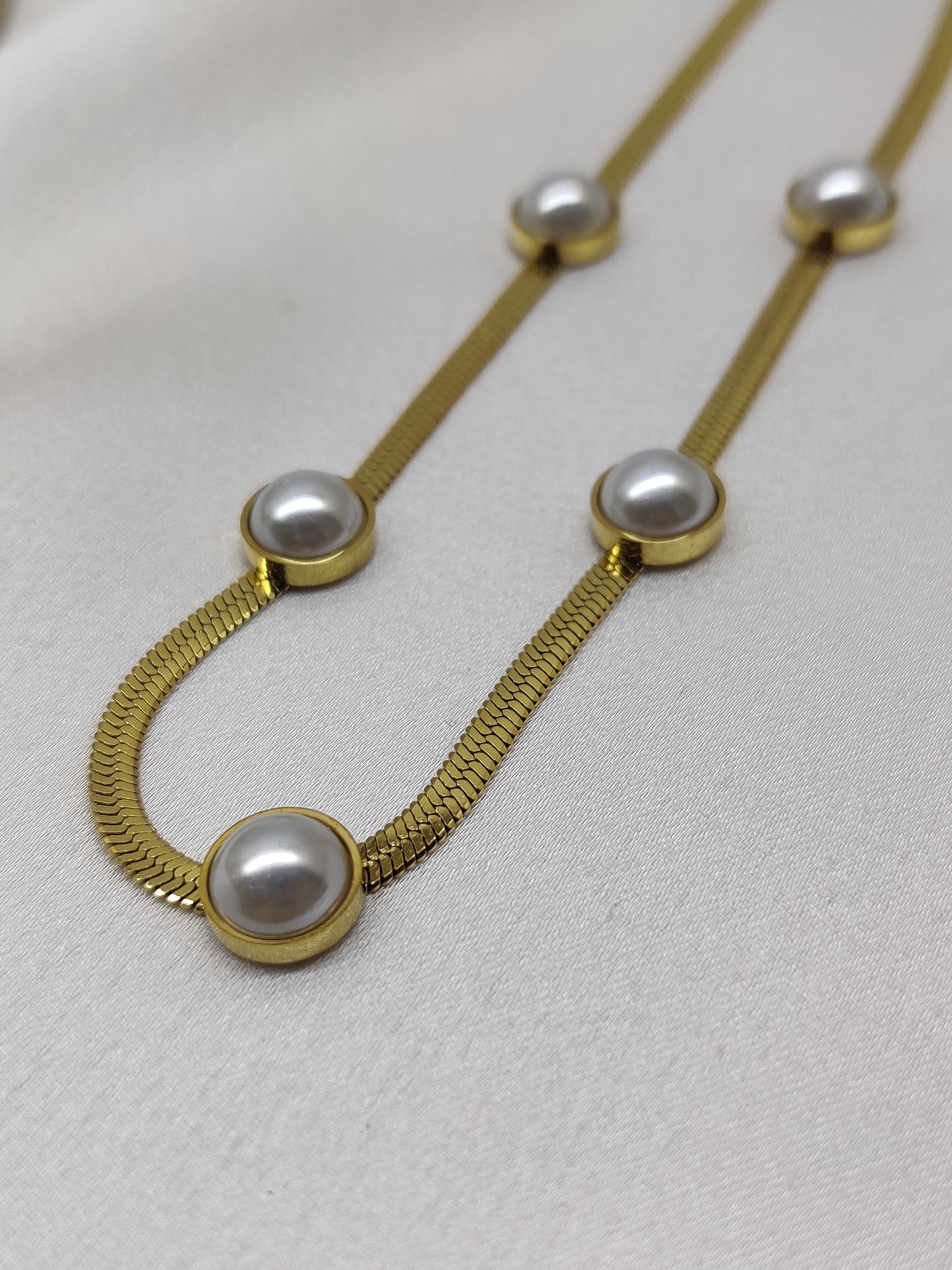 Pearl Snake chain