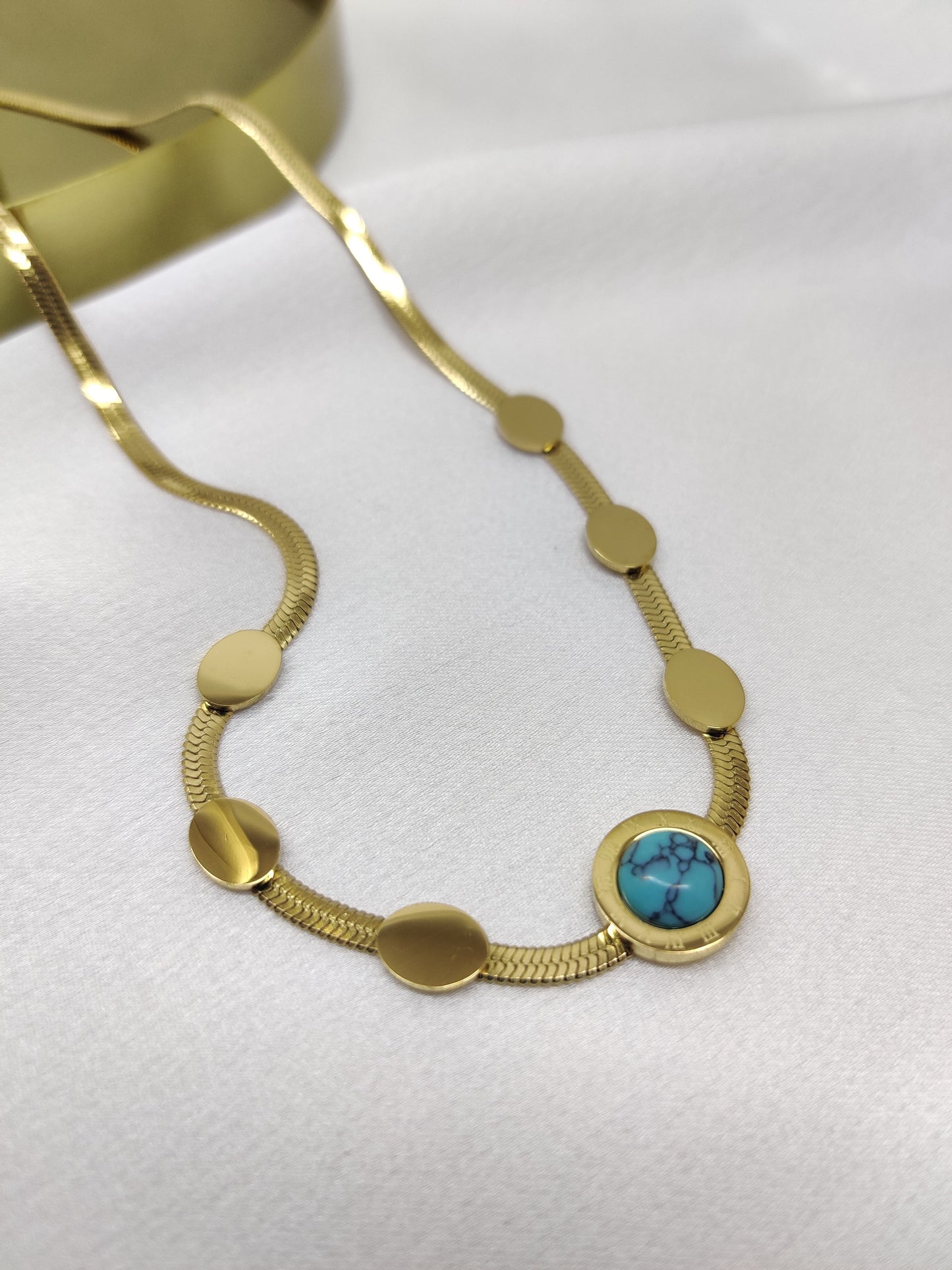 Aqua Snake chain
