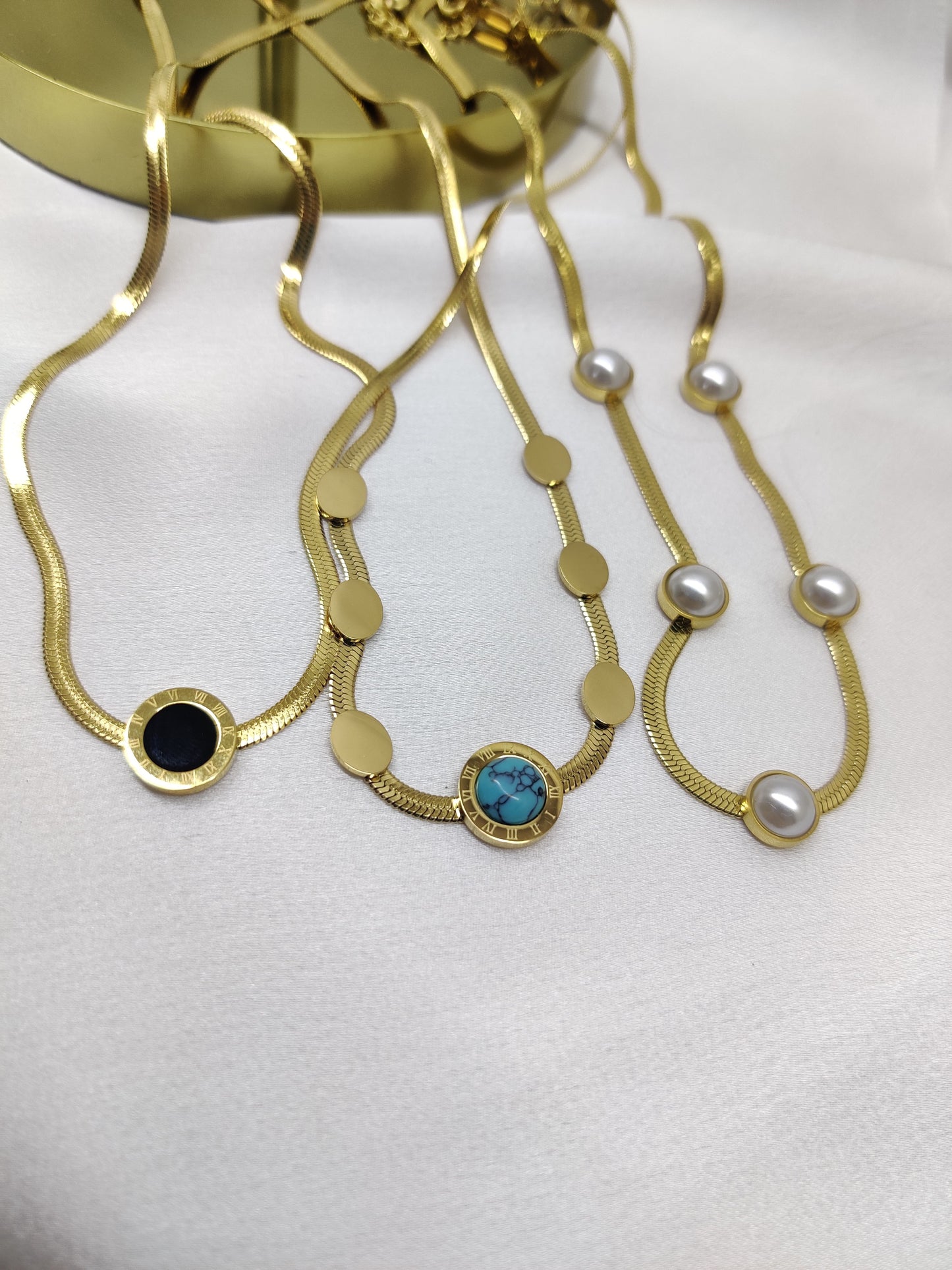 Aqua Snake chain