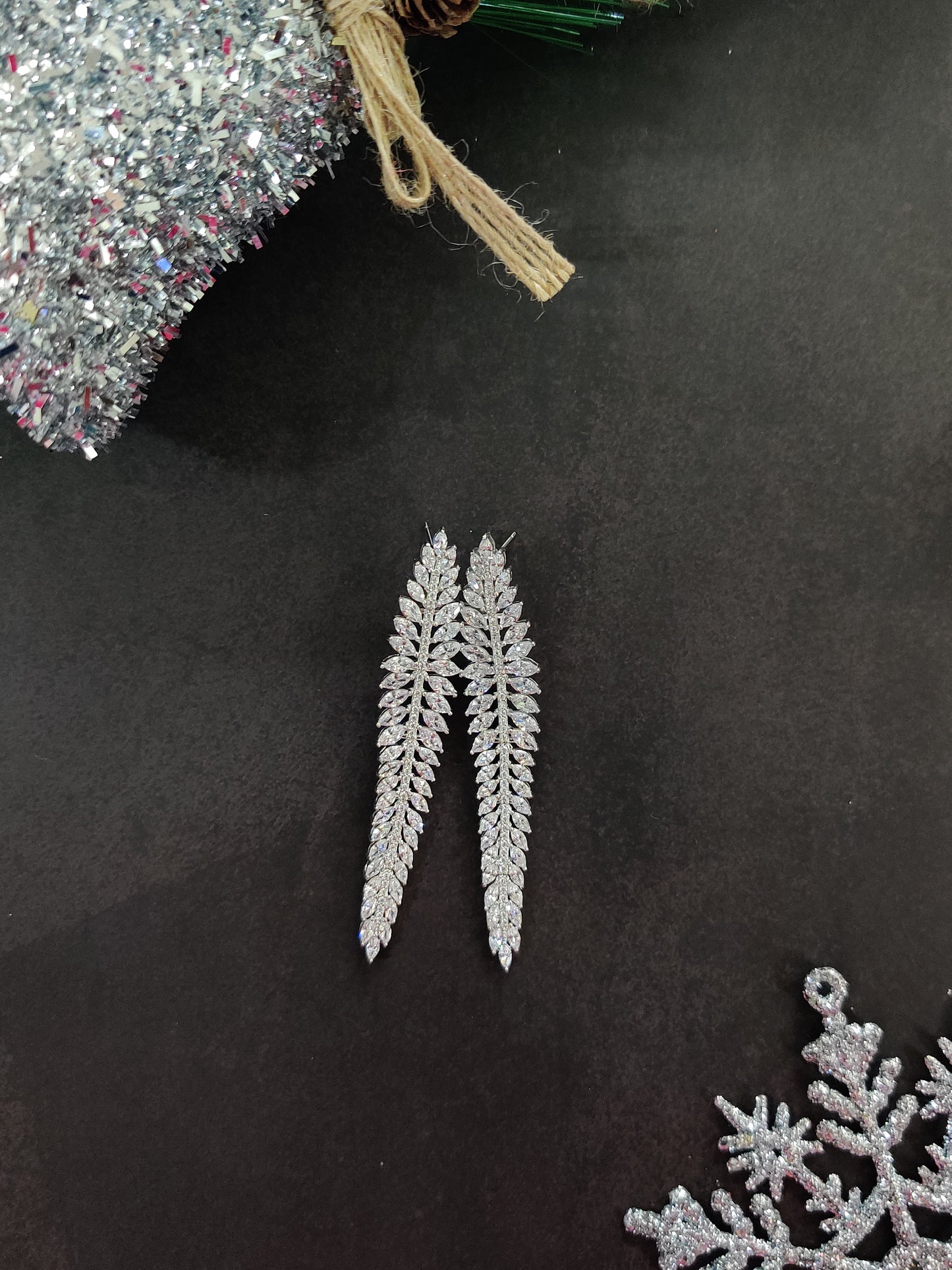 Tina Earrings- Silver