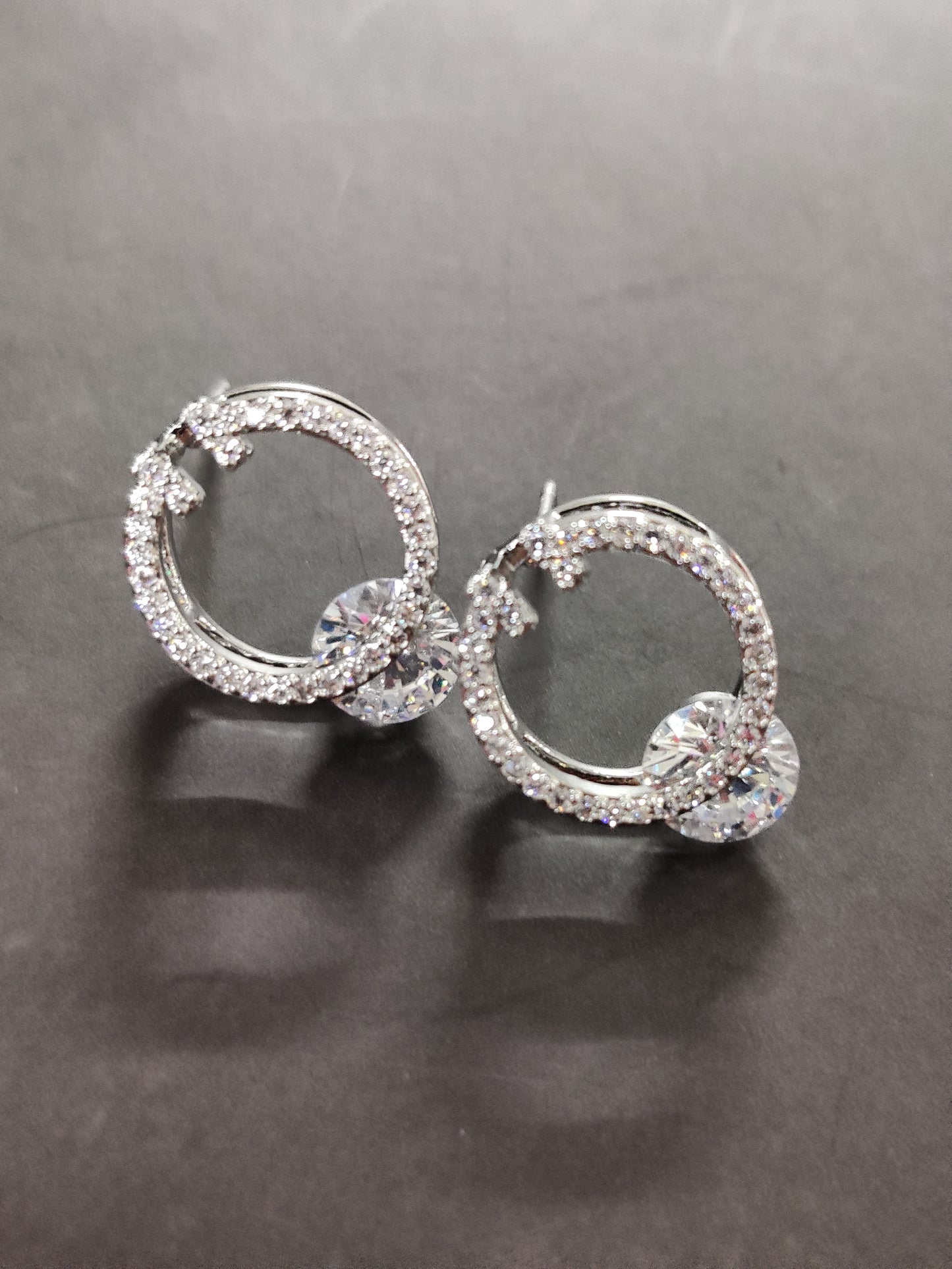 Sammy Earrings- Silver