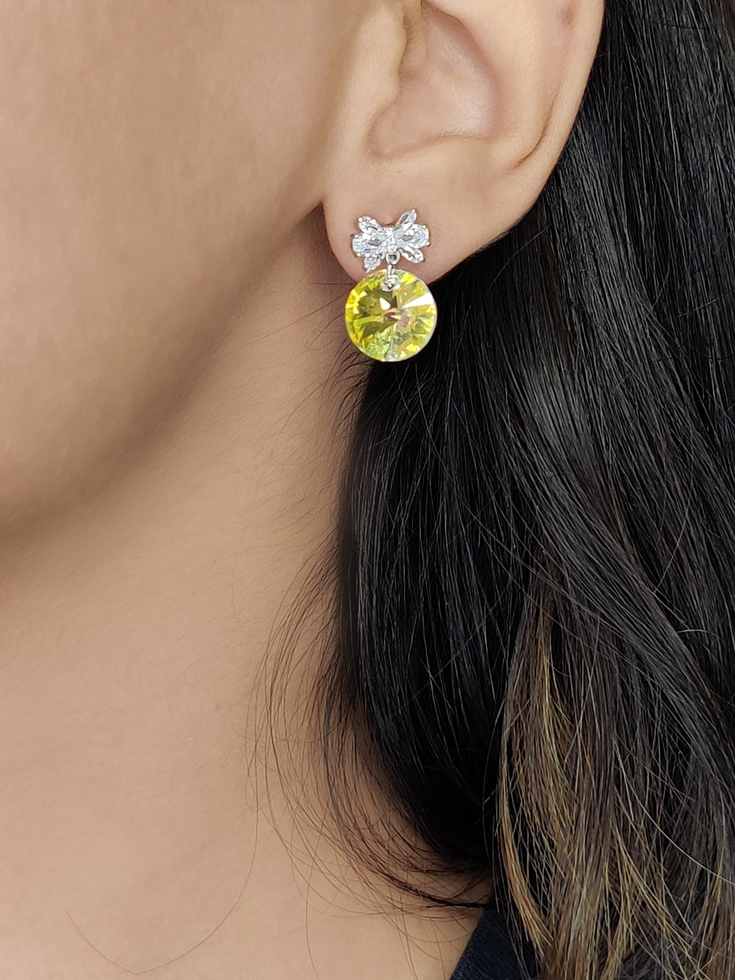 Holographic Drop Earrings