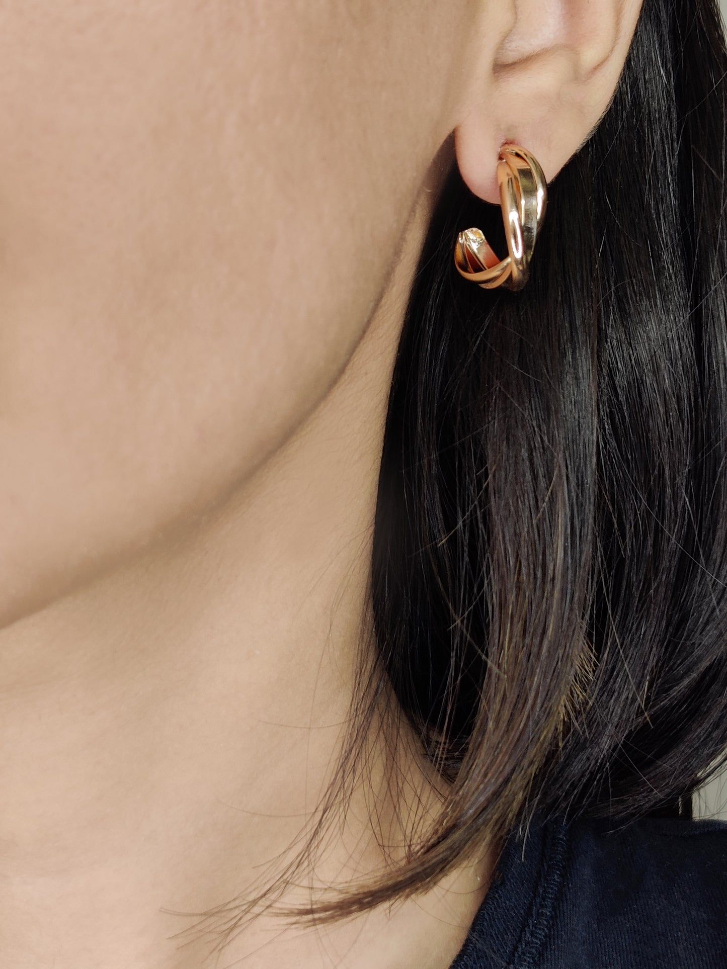 Lola Earrings- Rose Gold