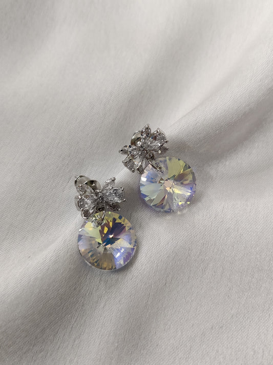 Holographic Drop Earrings