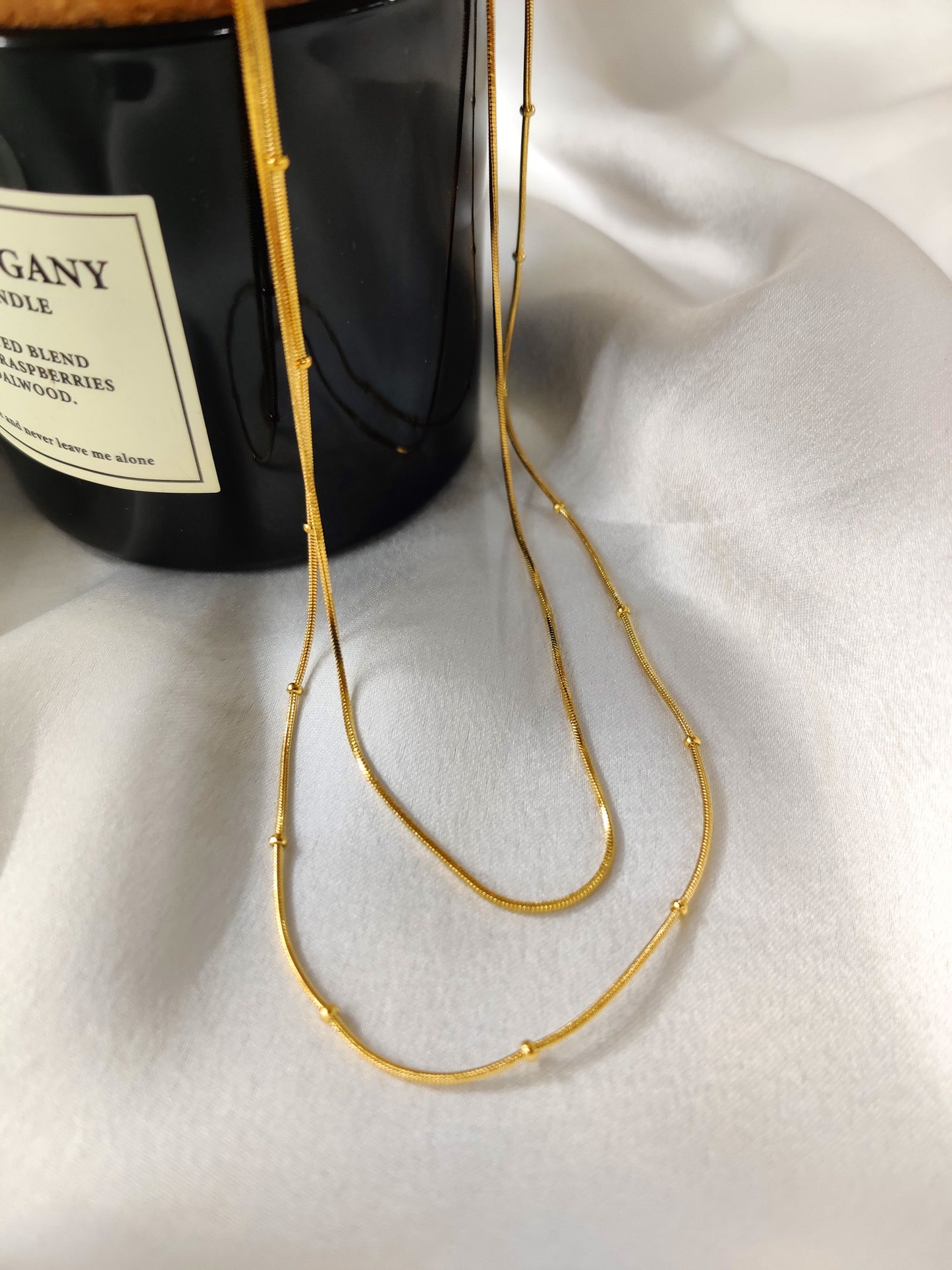 Bead Layered Necklace