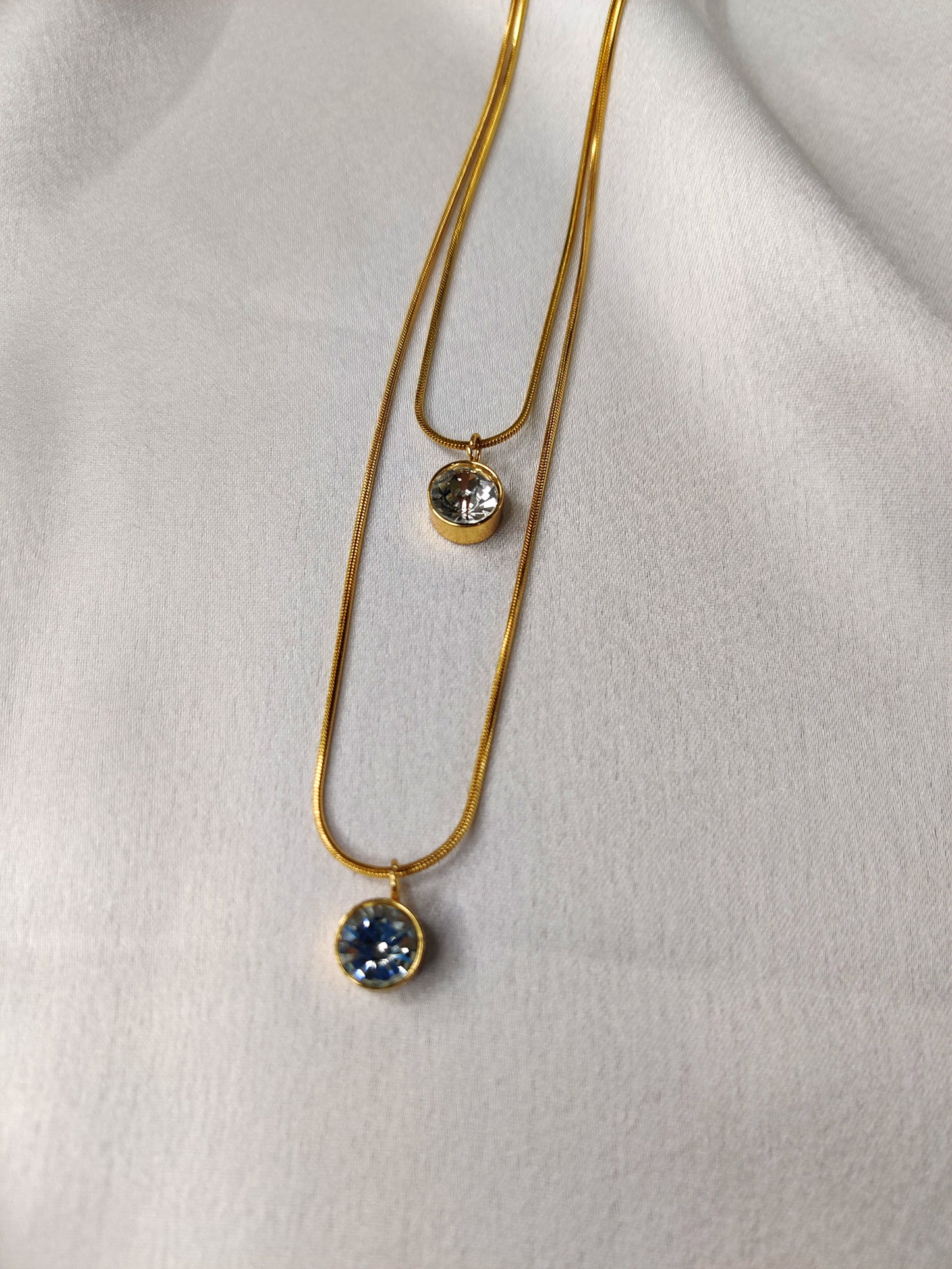 Stone Layered Necklace