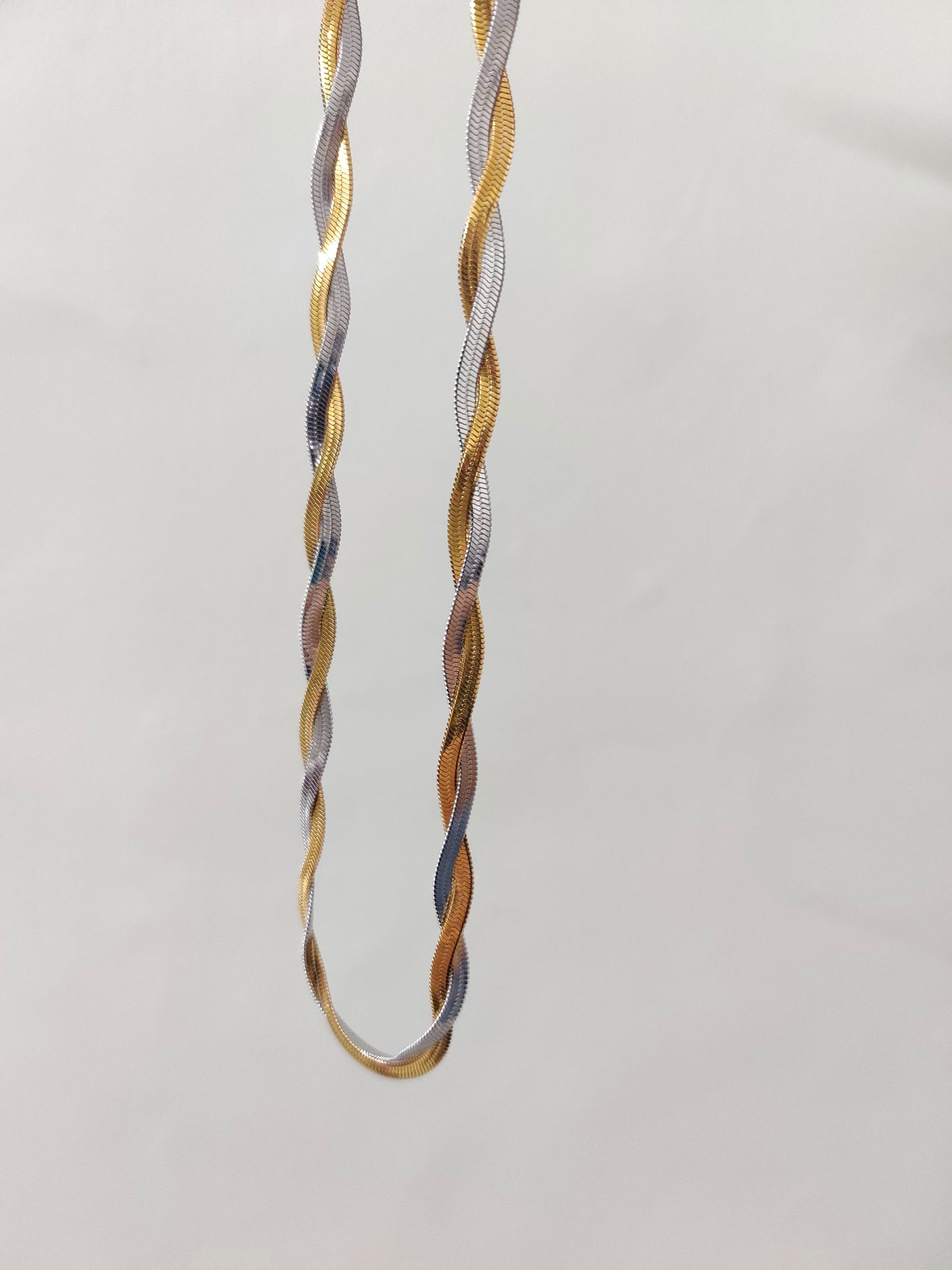 Twisted Viper Necklace- Dual