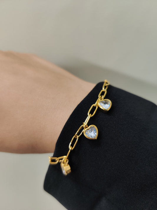 Heart Drops Bracelet