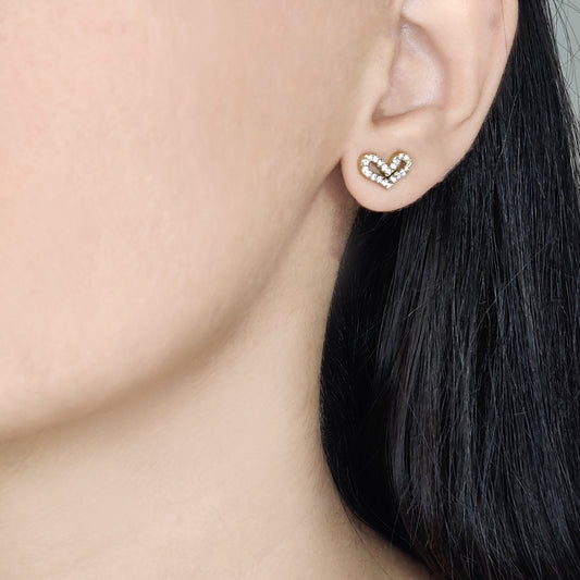 Kit Earrings- White