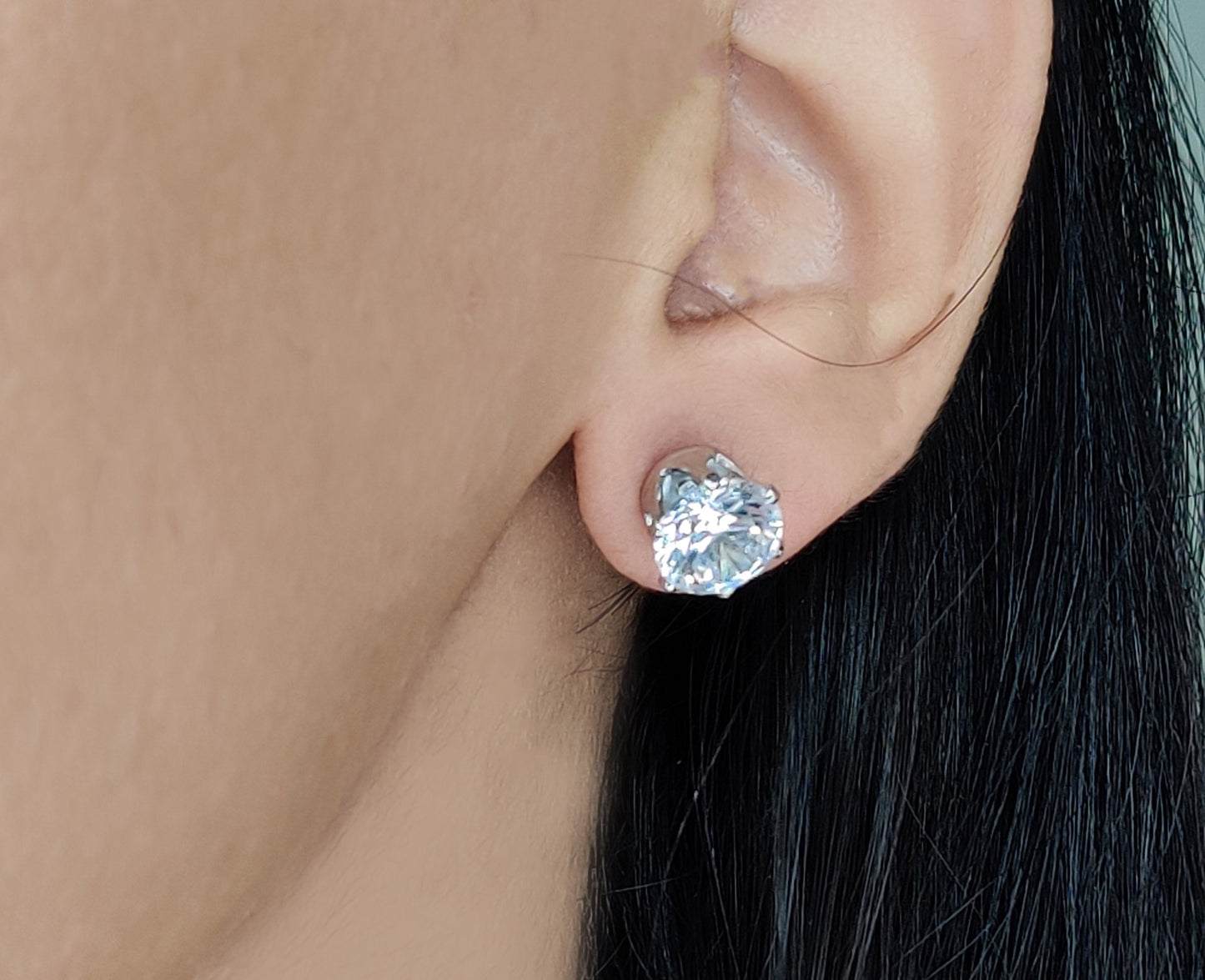 Solitaire Earrings