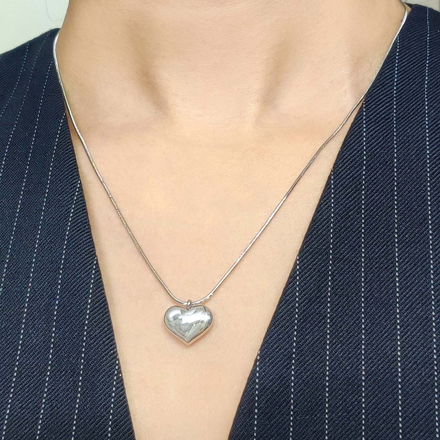 Eliza Necklace-Silver