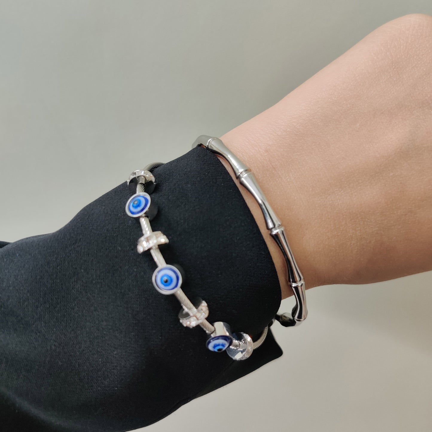 Eve Cuff Bracelet - Silver
