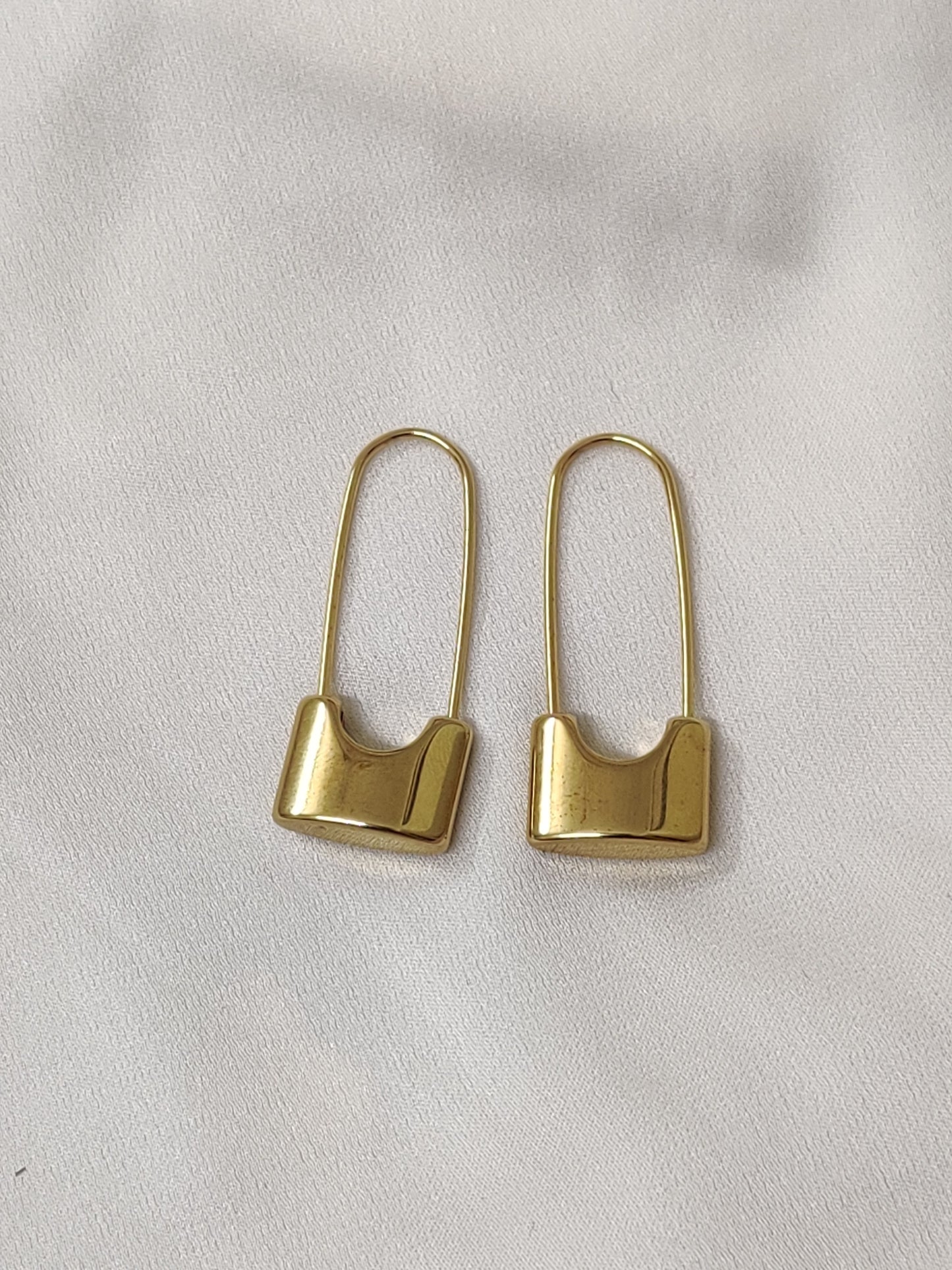 Safety Pin Earrings