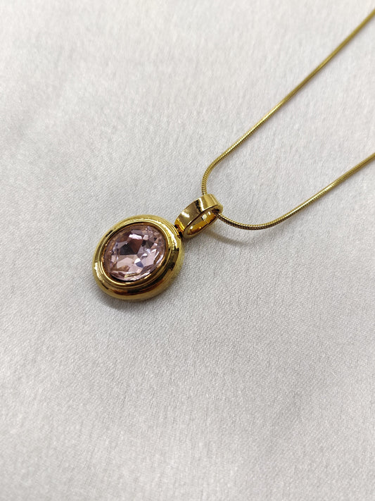 Sloane Necklace- pink