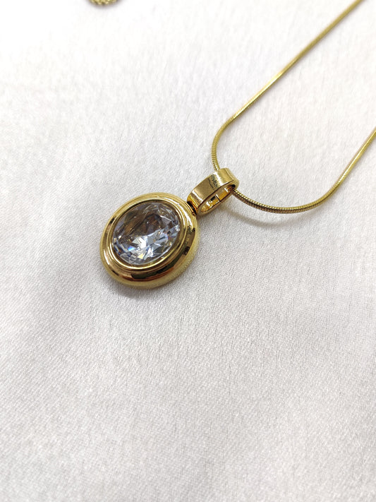 Sloane Necklace- white