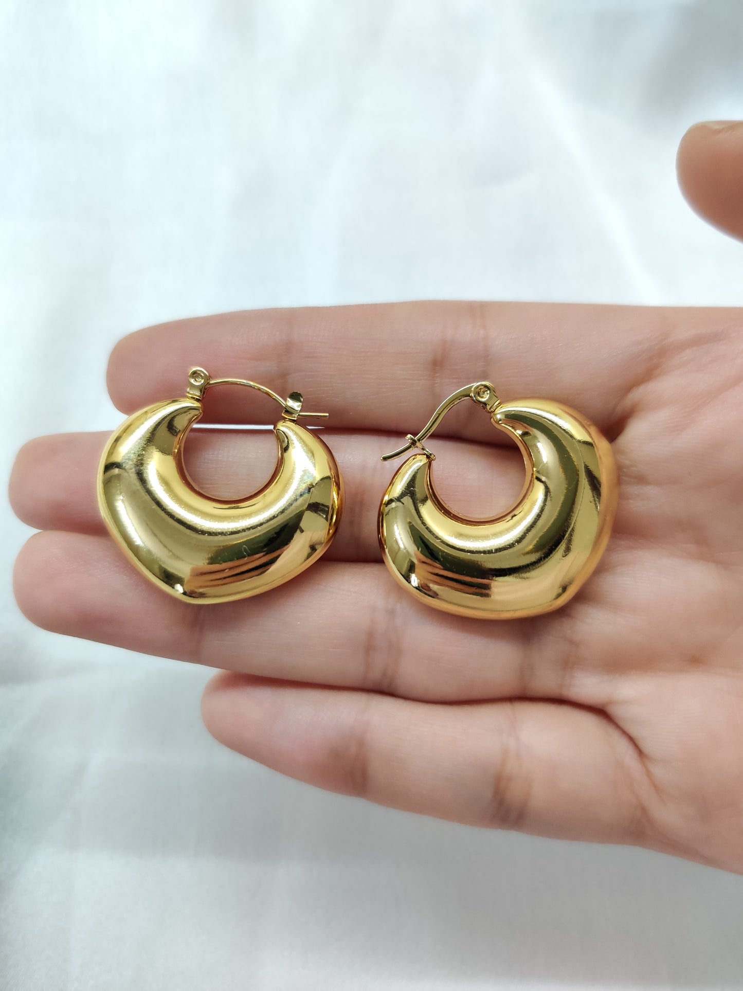 Autumn hoops Earrings
