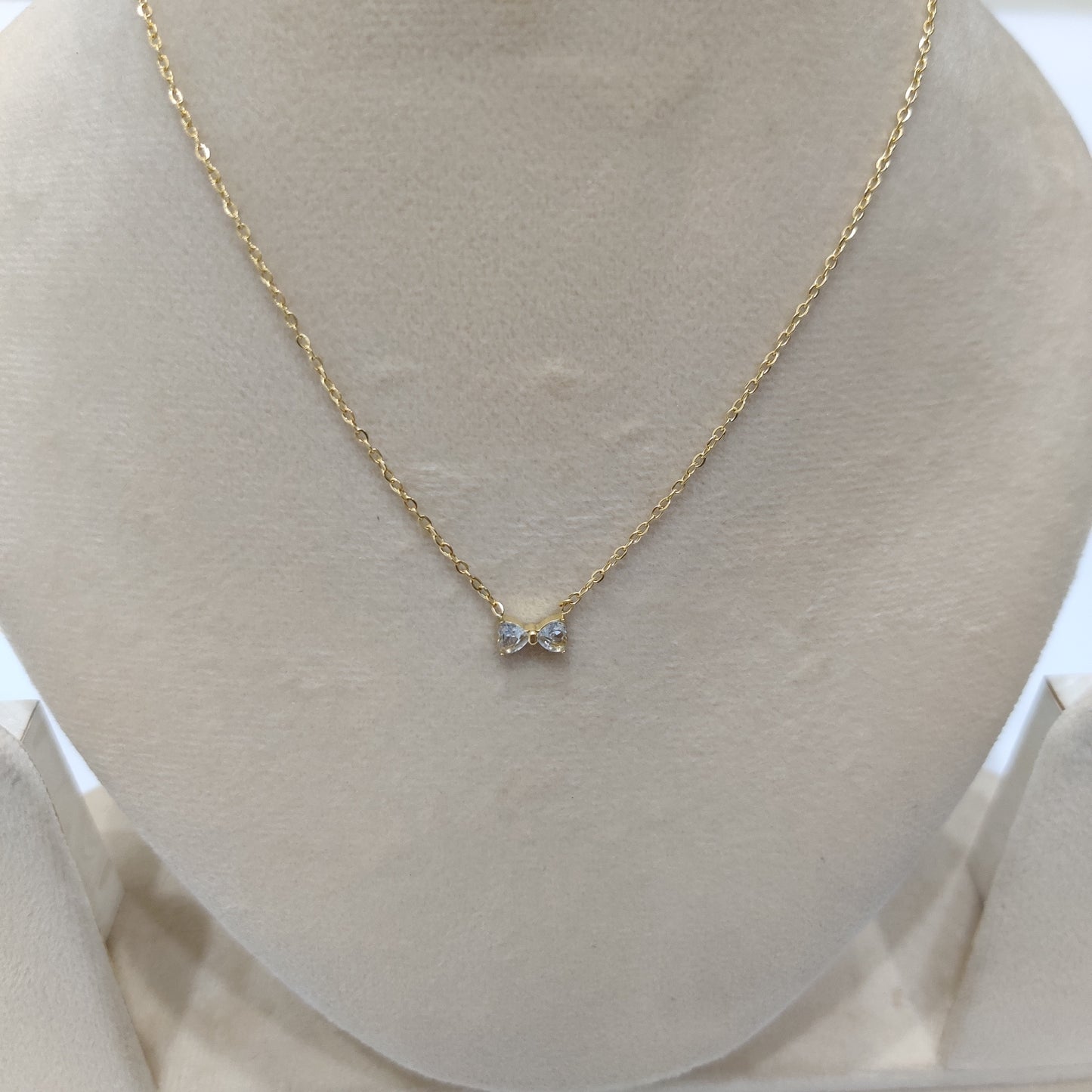 Dainty Bow Necklace