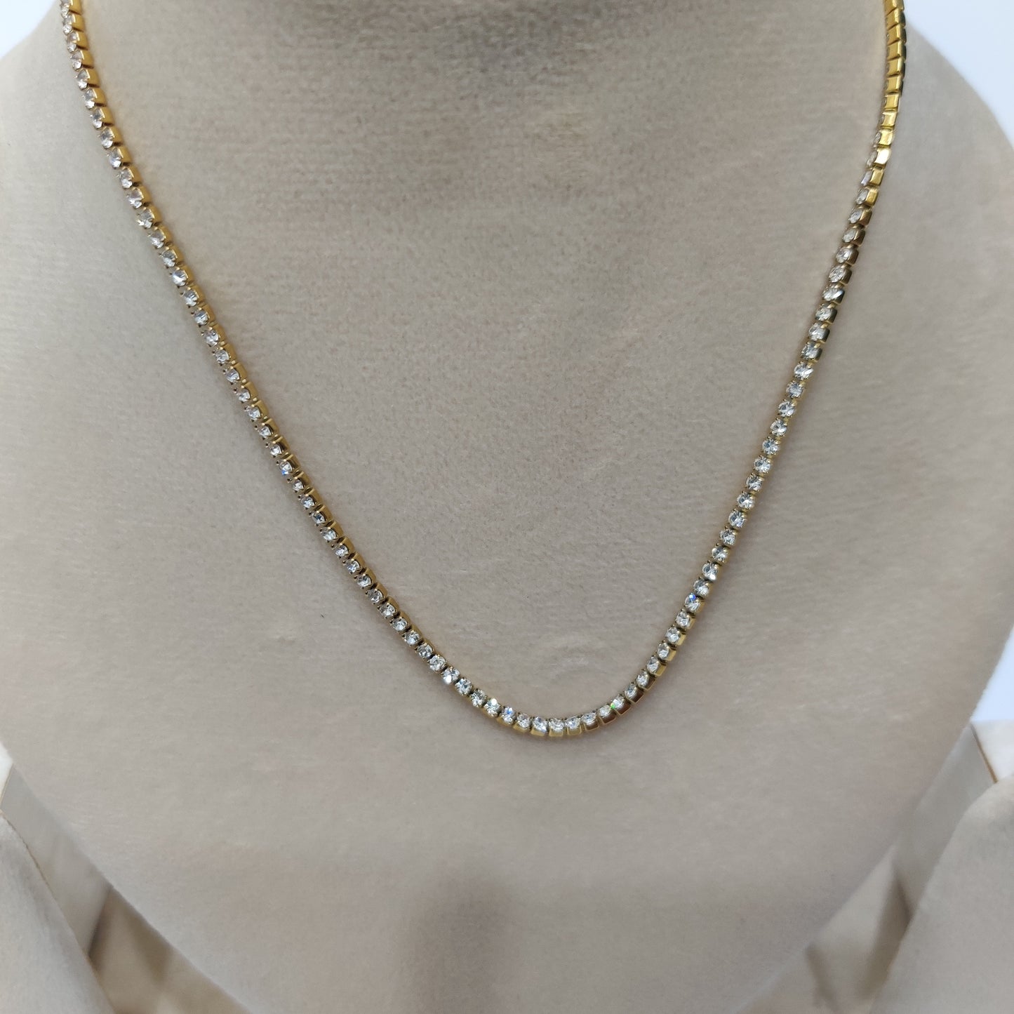 Dainty Tennis Necklace