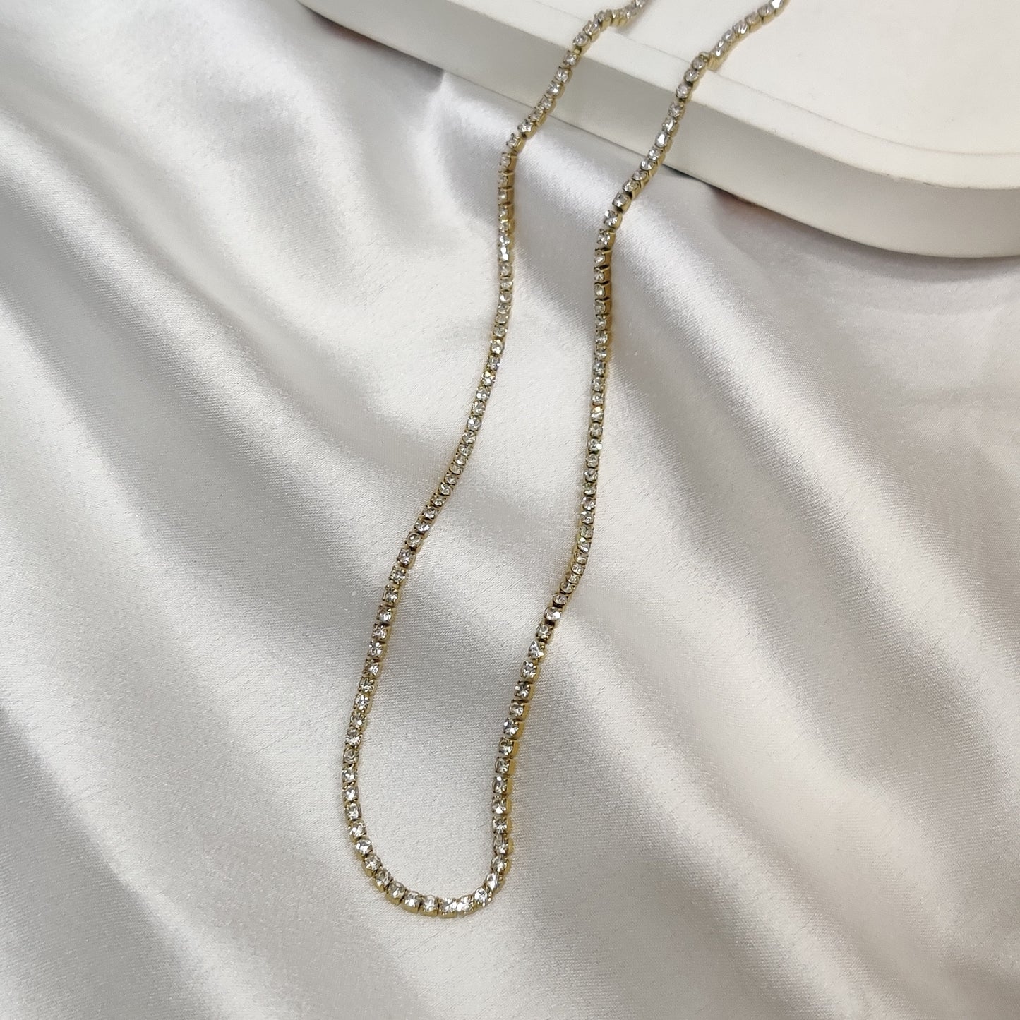 Dainty Tennis Necklace
