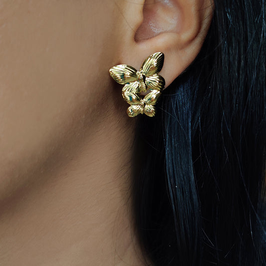 Twin Butterfly Earrings