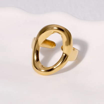 Geometric Dainty Ring