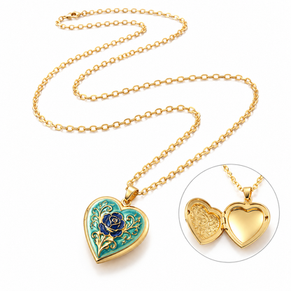 Dear Heart Locket Necklace