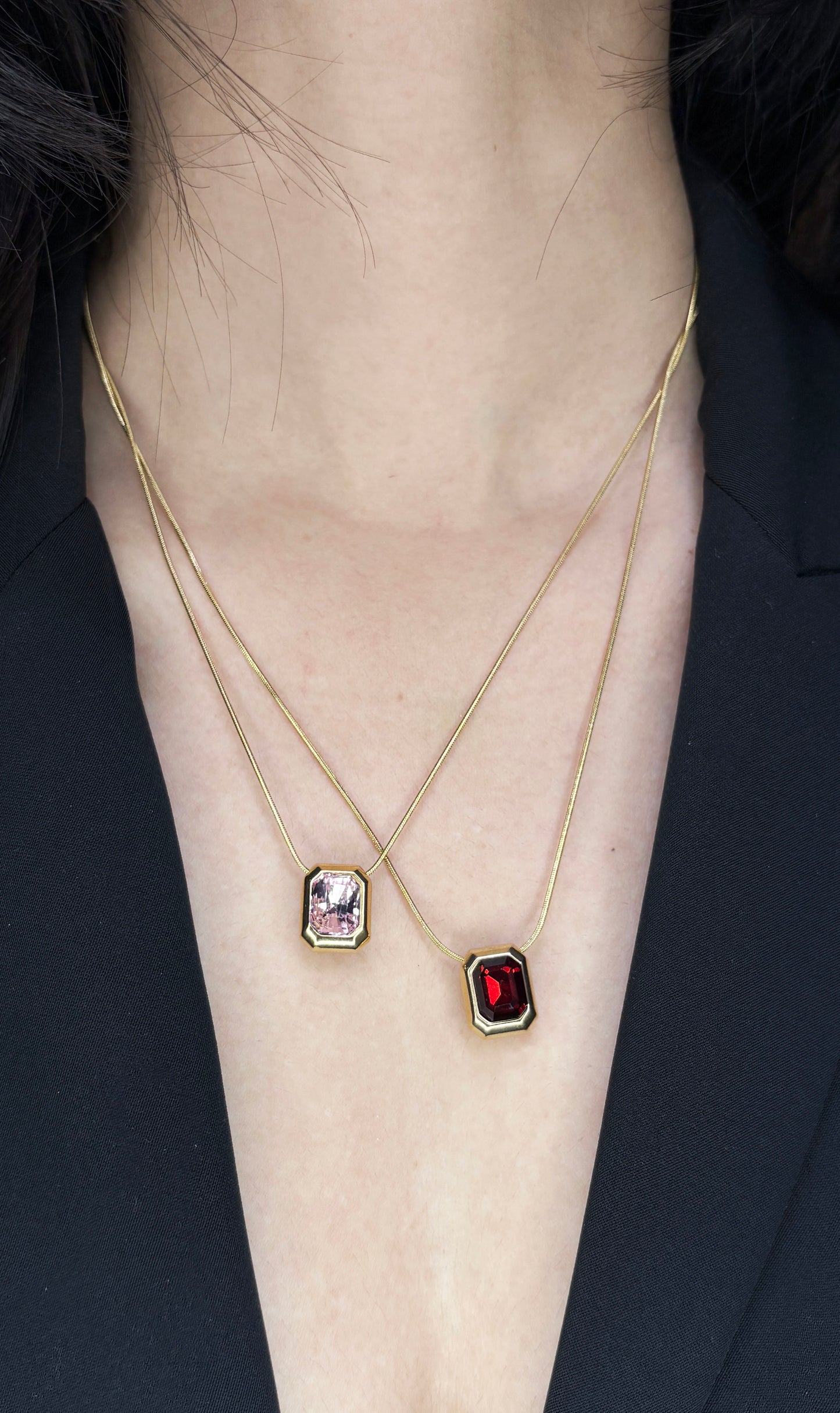 Jasper Topaz Necklace