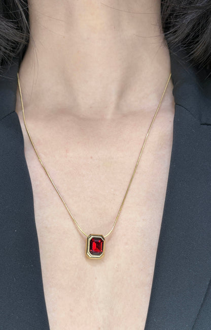 Jasper Topaz Necklace