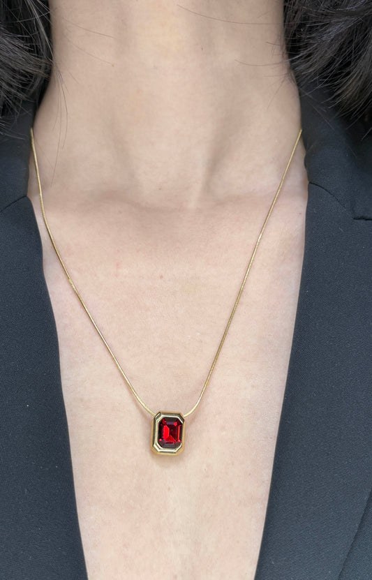 Jasper Topaz Necklace