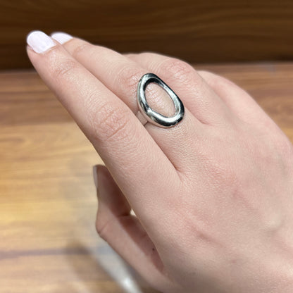 Geometric Dainty Ring