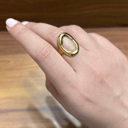 Geometric Dainty Ring