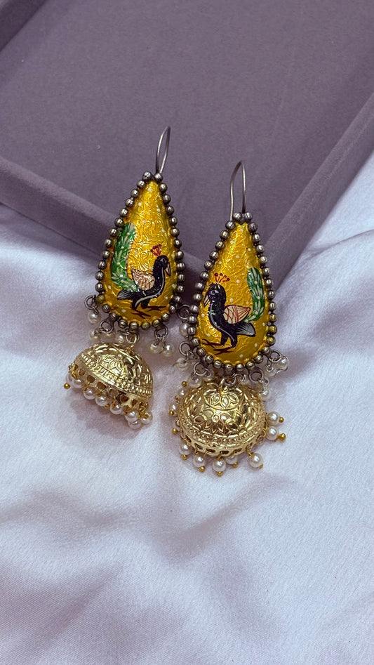 Samira Jhumka- Yellow