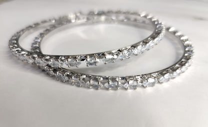 Lily Hoops, Silver