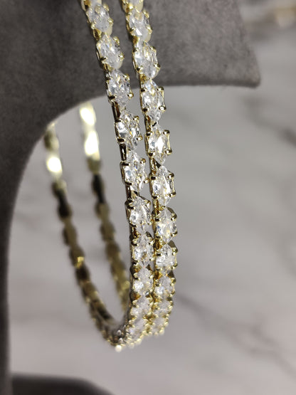Lily Hoops, Gold
